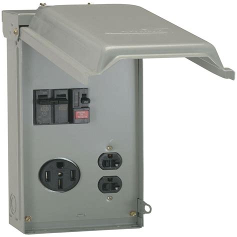 power distribution box home depot|outside electrical distribution box.